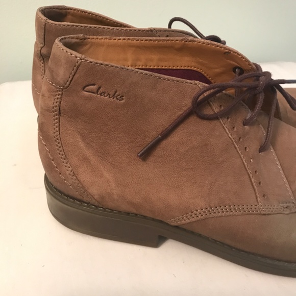 Clark’s brown boots main image 7